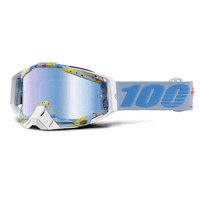 100 % Racecraft brille hyperloop grey - mirror Blue lens